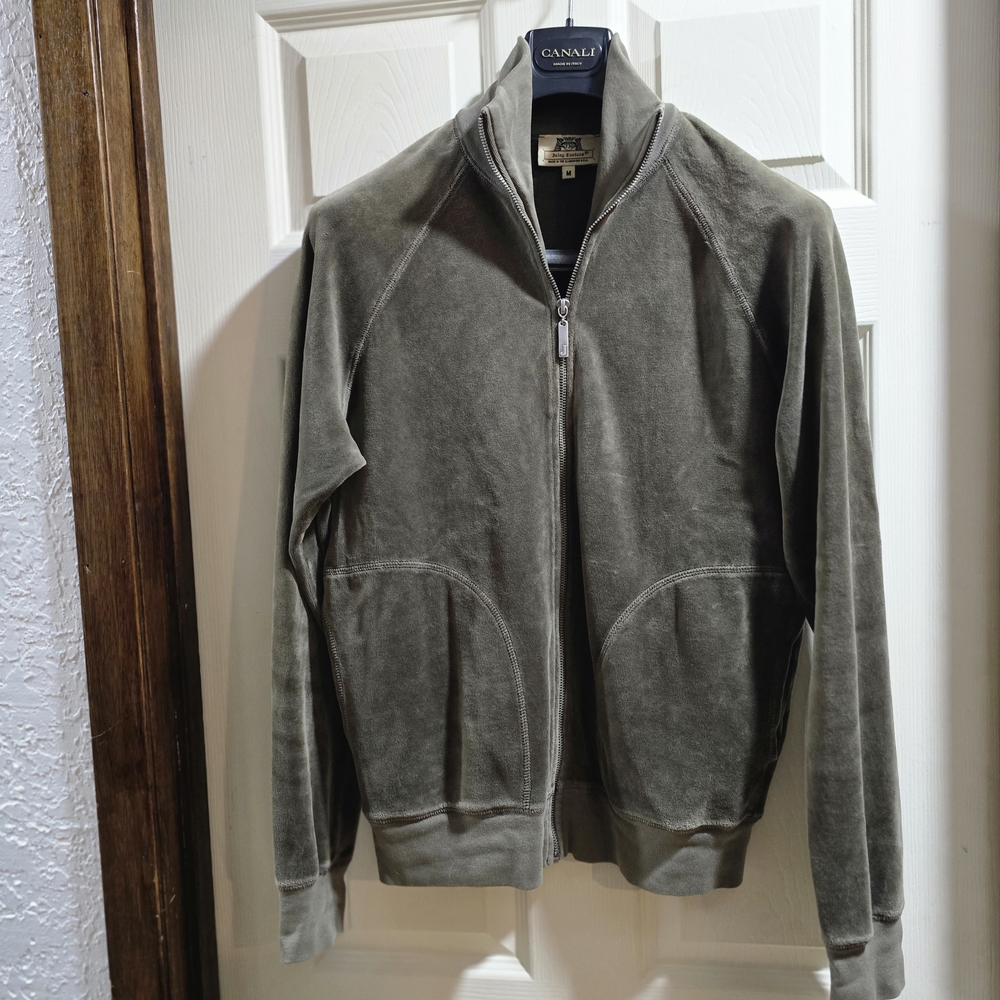Vintage Juicy Couture Velour Zip Up Jacket